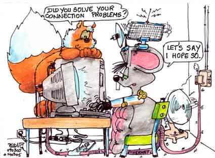 cartoon : ADSL
